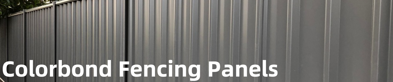 Colorbond Fencing Panels Colorbond Fencing Panels
